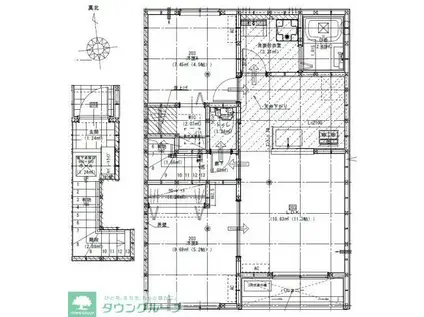 リーブルファイン松戸小金原(2LDK/2階)の間取り写真