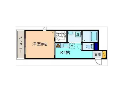 SH・ANTHOLOGY(1K/1階)の間取り写真