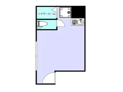 GALLERIA大井町(ワンルーム/1階)の間取り写真