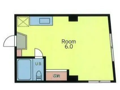 エクレール相武台(ワンルーム/5階)の間取り写真