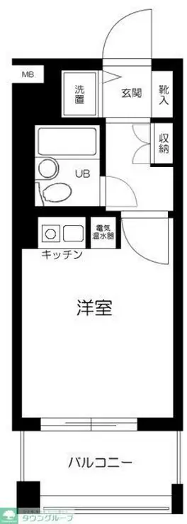 ダイアパレスグランデージ大倉山弐番館 3階階 間取り