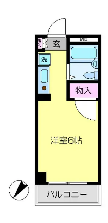 ヴェルドミール 3階階 間取り