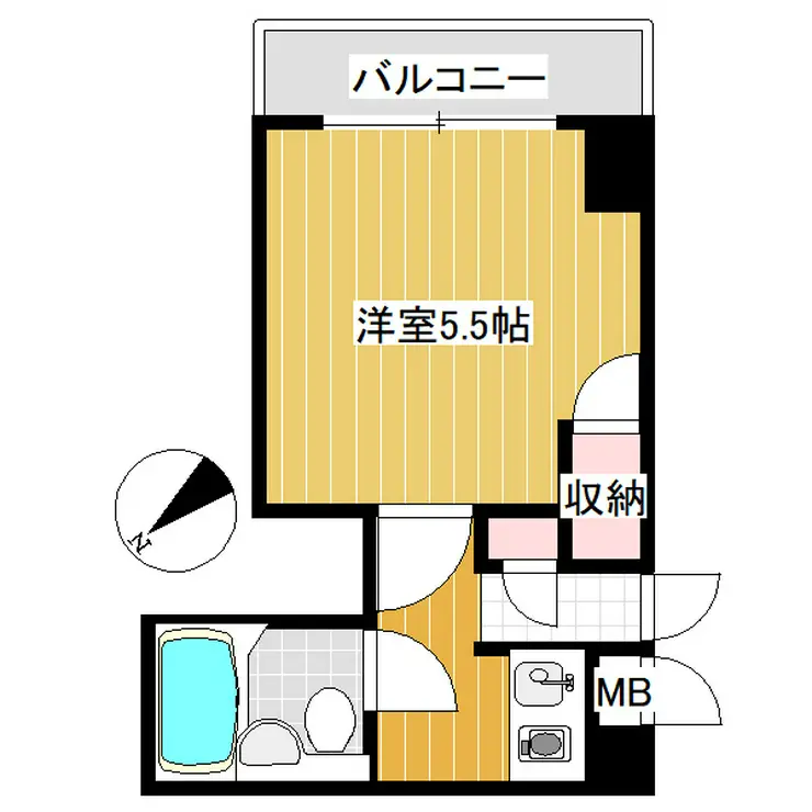 ライオンズマンション東新小岩 4階階 間取り