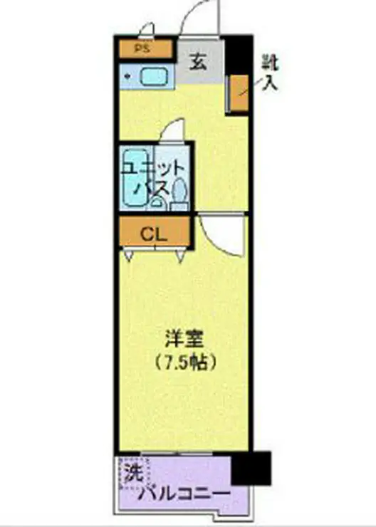 グランシャルム葛西 4階階 間取り