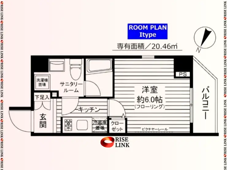 グランドコンシェルジュ上池袋 1階階 間取り