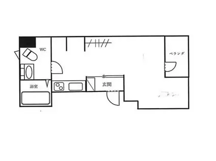 ブライド錦糸町(ワンルーム/5階)の間取り写真