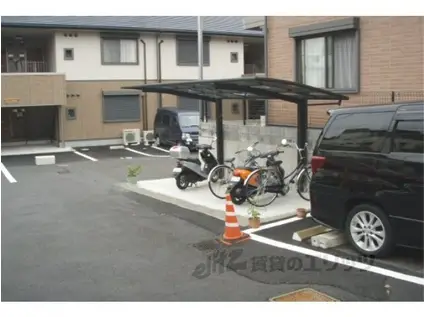 カナル桃山2(1K/2階)の外観写真