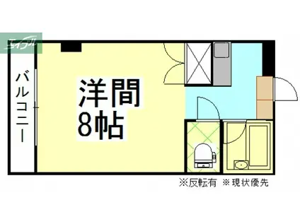 ファイブ南方(1K/1階)の間取り写真