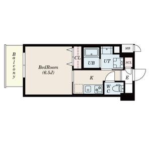 S-RESIDENCE浅間町(1K/10階)の間取り写真