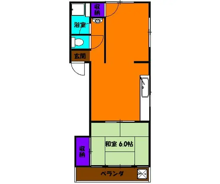 みすずマンション 2階階 間取り