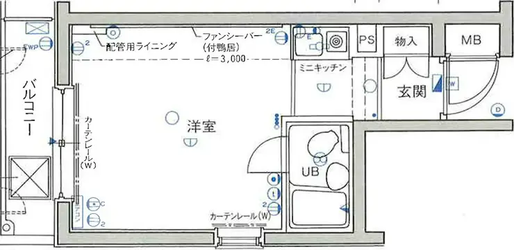 シティコープ元住吉 2階階 間取り