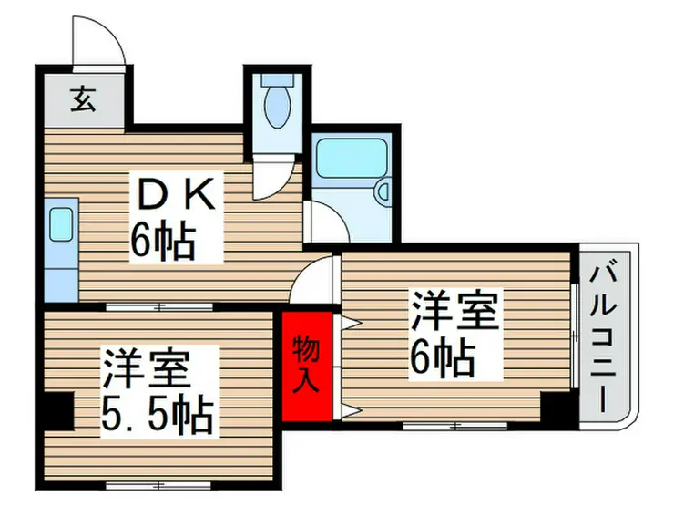 グラシア梅田 2階階 間取り