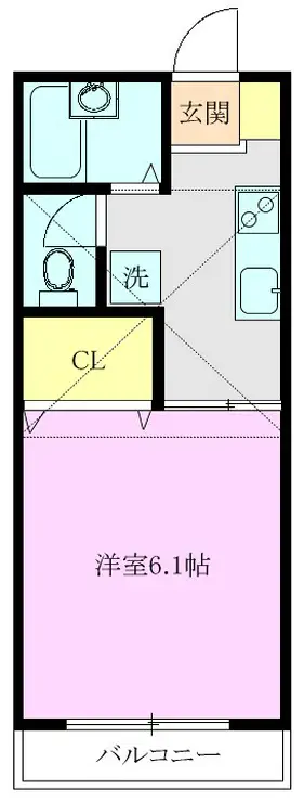 エスポワール 2階階 間取り