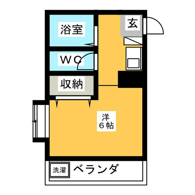 プレステージ東大和 2階階 間取り