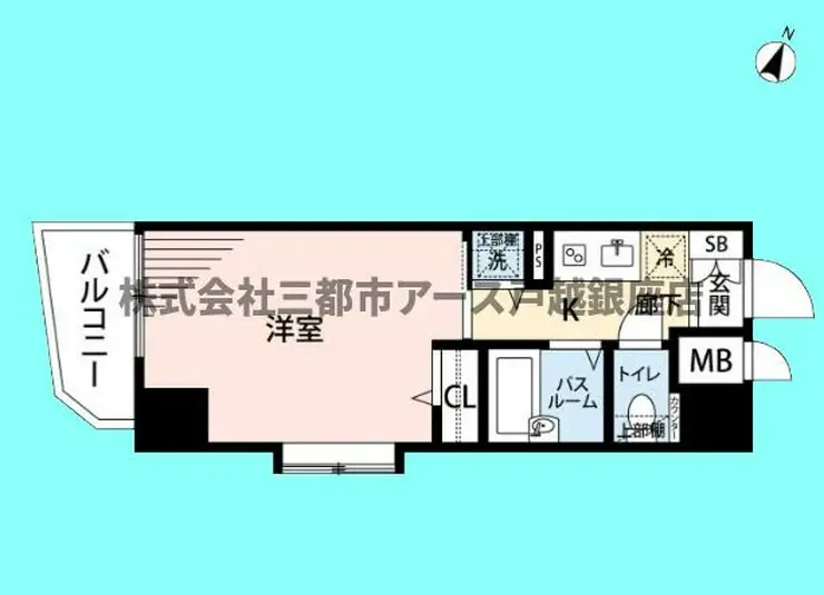 トーシンフェニックス大森町 3階階 間取り