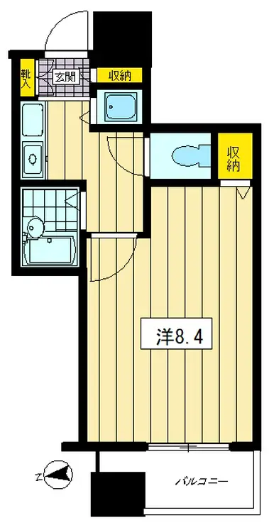 ジョイシティ品川 9階階 間取り