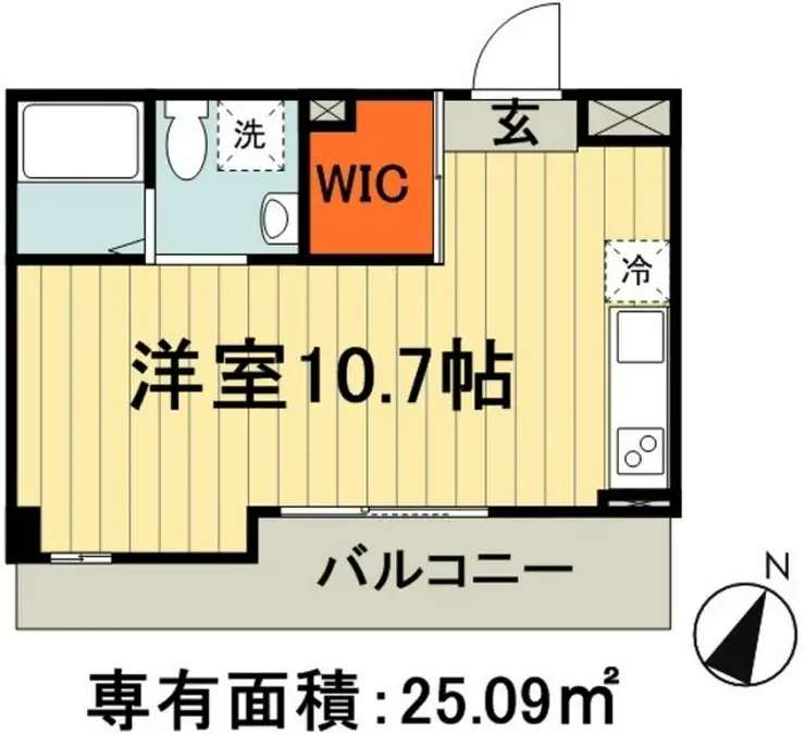 リエス千葉新宿 8階階 間取り