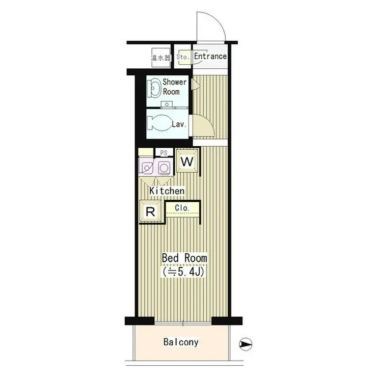 ラフィーヌ芝公園 3階階 間取り