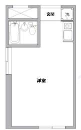 アーバンヒルズ(ワンルーム/1階)の間取り写真