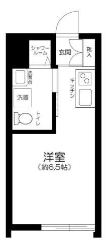 美山HOUSE(ワンルーム/1階)の間取り写真