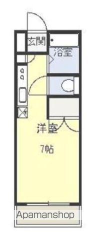 サニーパレス(ワンルーム/4階)の間取り写真
