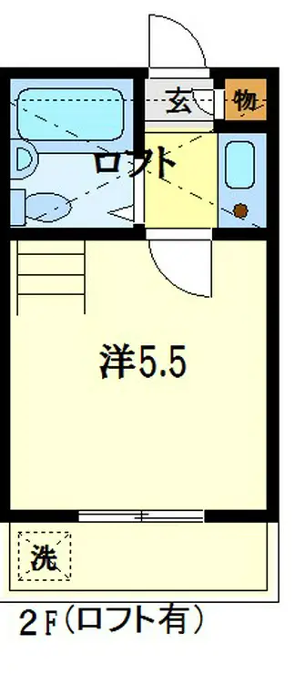 パレスビレッジ 1階階 間取り