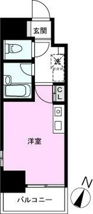 アンセラジオ新越谷 3階階 間取り