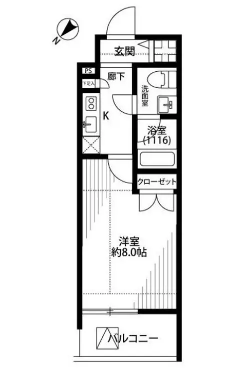 プレール・ドゥーク豊洲II 3階階 間取り