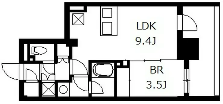 ルジェンテ赤坂 5階階 間取り