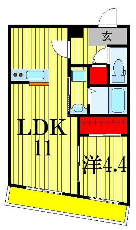 ボナール 2階階 間取り