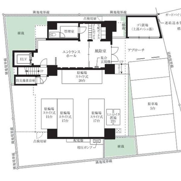 ディアレイシャス浅間町III(1K/13階)の間取り写真