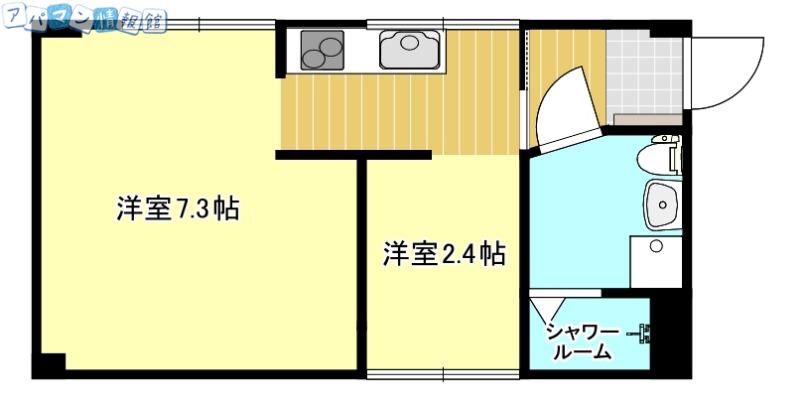 エクシオ(2K/3階)の間取り写真