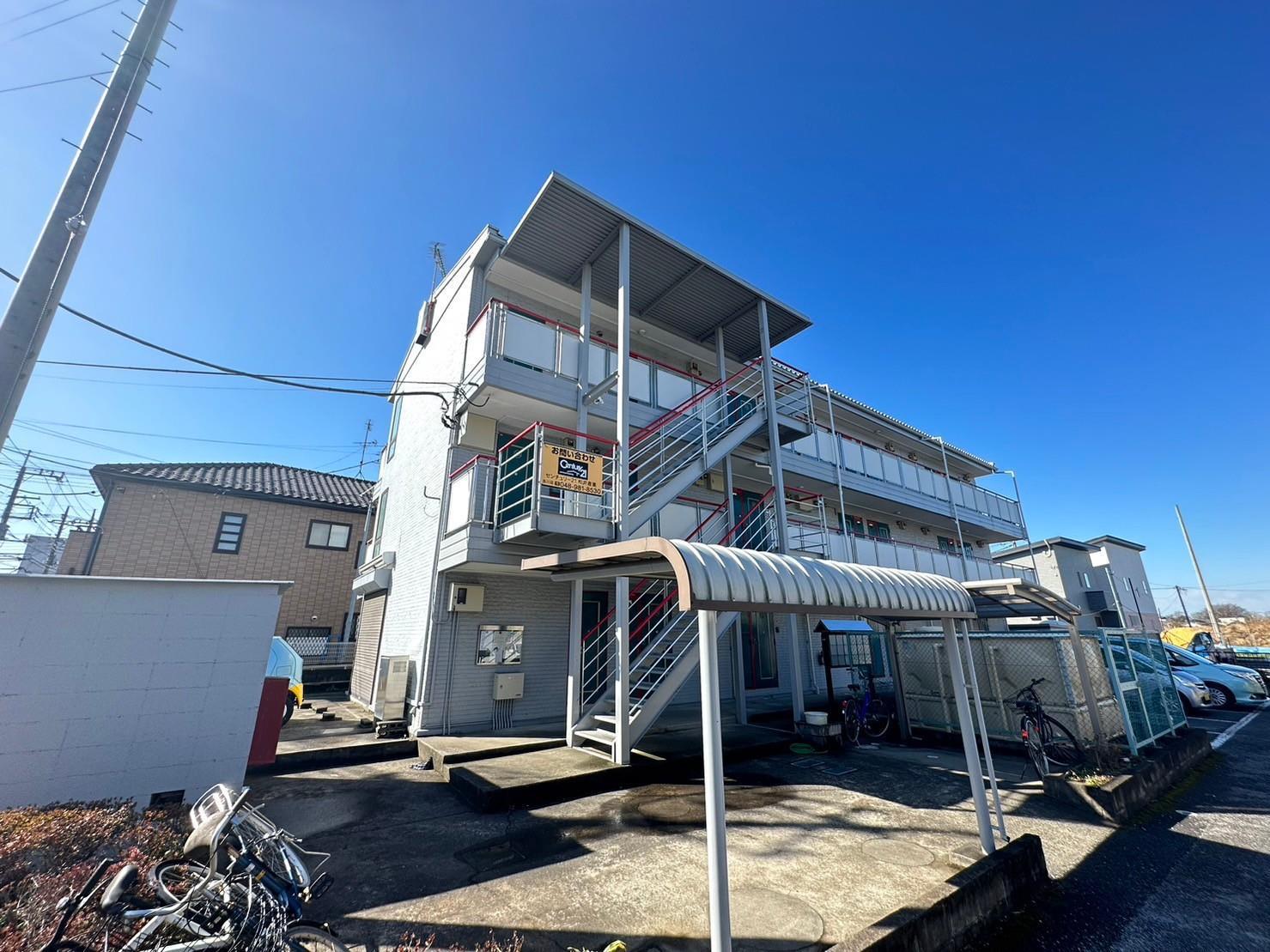 グリーンハイツ徳江(1K/3階)の外観写真