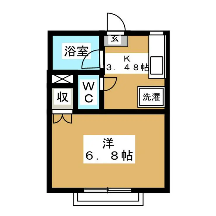 サンコーポ 2階階 間取り