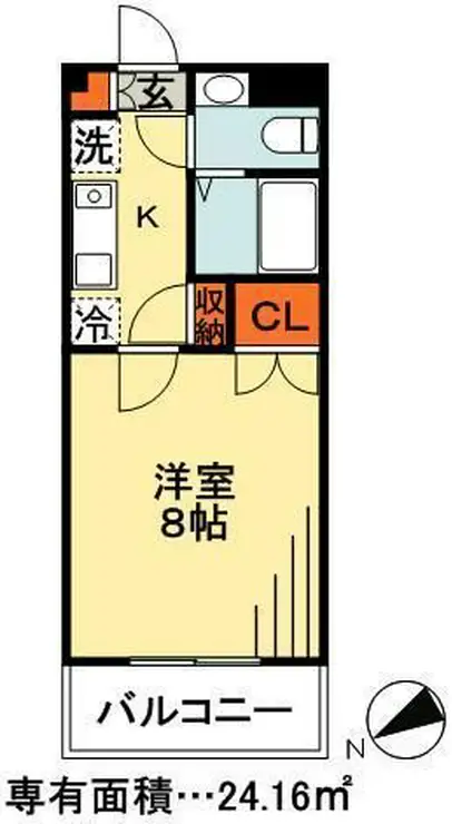 パークフィールド市川 5階階 間取り