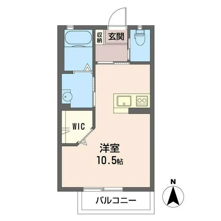 東屋 輝 2階階 間取り