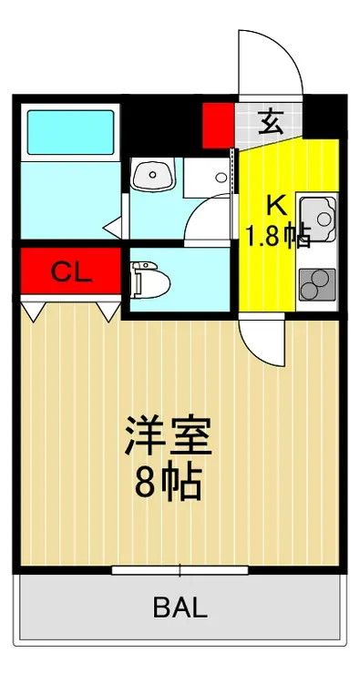 ハッピーハウス 1階階 間取り