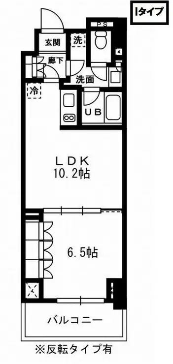 レジディア杉並方南町 5階階 間取り