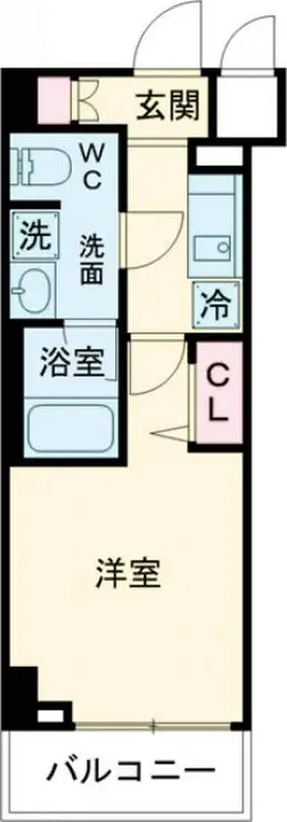 メインステージ高円寺 4階階 間取り
