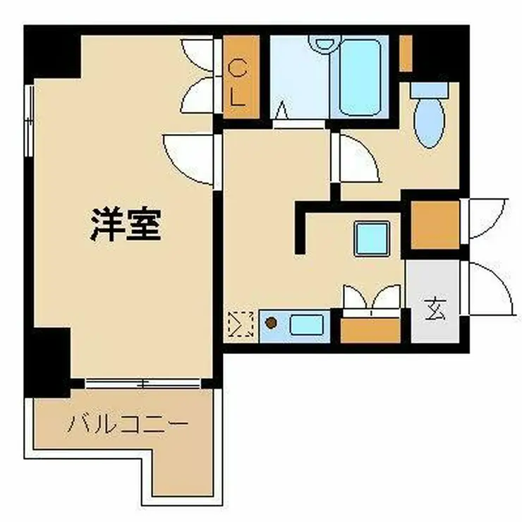 ヴェルステージ茅場町 5階階 間取り