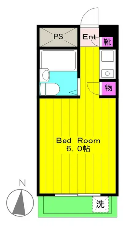 大伸参番館 1階階 間取り