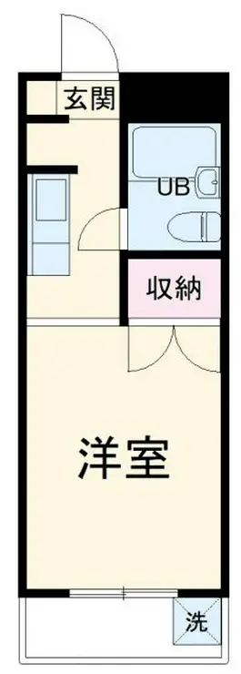 キャトルセゾン淵野辺 2階階 間取り