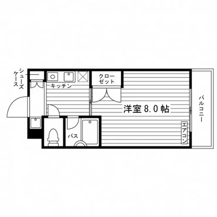 柿ノ木ブライト 2階階 間取り