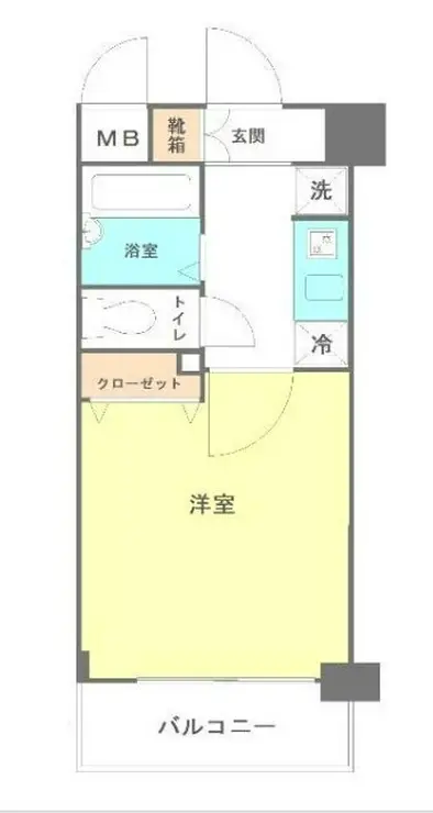 ラグジュアリーアパートメント・デュオ神楽坂 2階階 間取り
