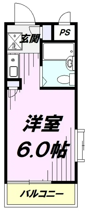 コアクレスト立川 3階階 間取り