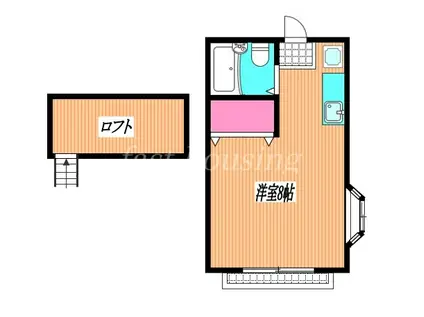 サンライズ東小金井(ワンルーム/2階)の間取り写真