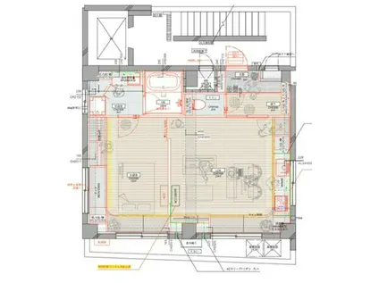 河田ビル(1LDK/6階)の間取り写真