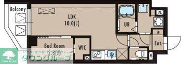LUORE大塚(1LDK/3階)の間取り写真