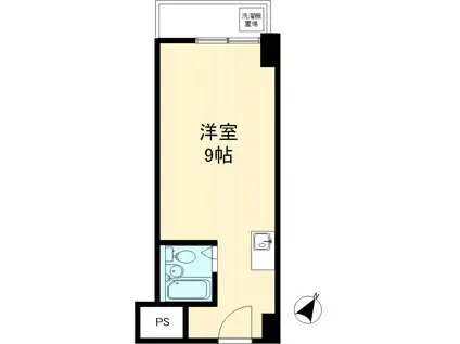 ビジネス新大阪(ワンルーム/6階)の間取り写真