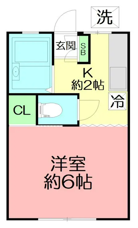 ハイツヒロ 1階階 間取り